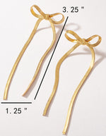 Raleigh Bow Earrings