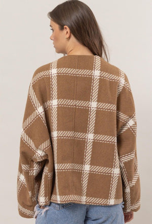 Wallace plaid jacket