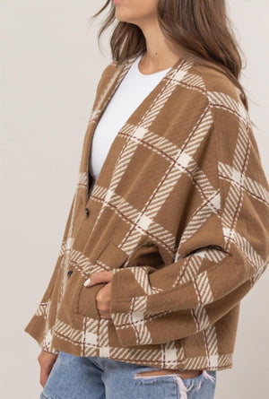 Wallace plaid jacket